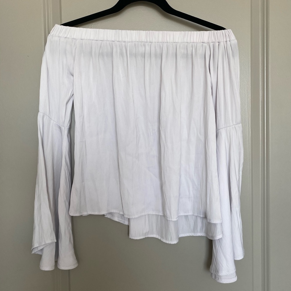 Bell Bottom Off The Shoulder Top